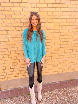 Teal Long Sleeve