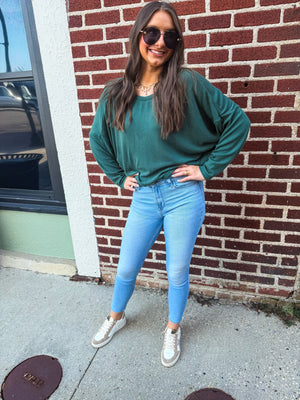 Forest green long sleeve