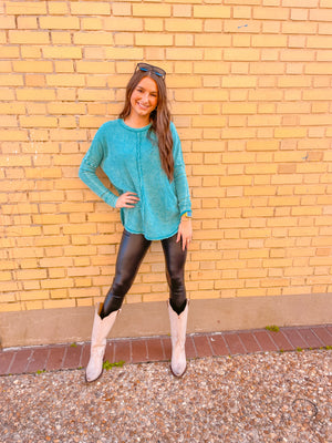 Teal Long Sleeve