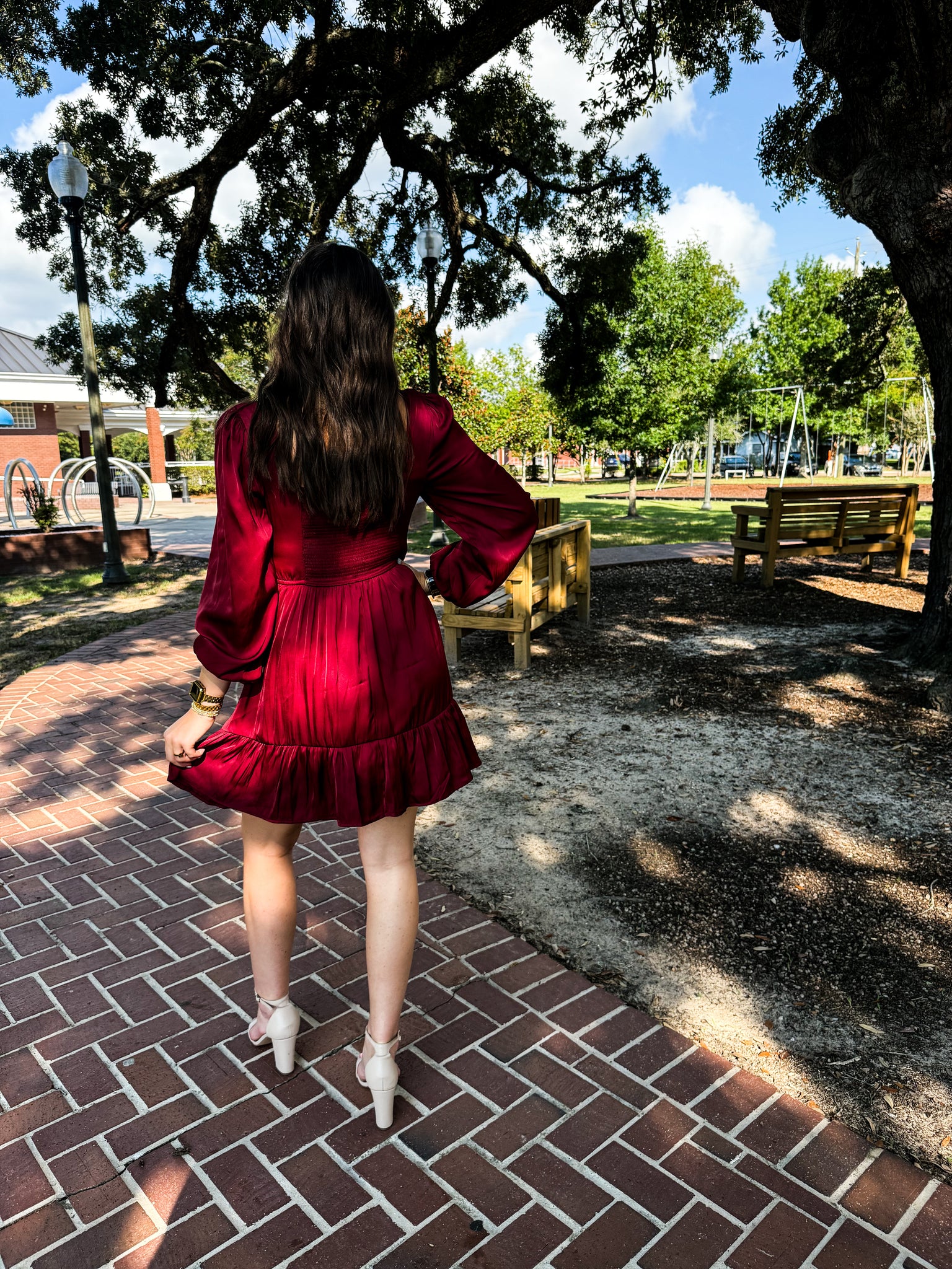 Cabernet Charm Dress