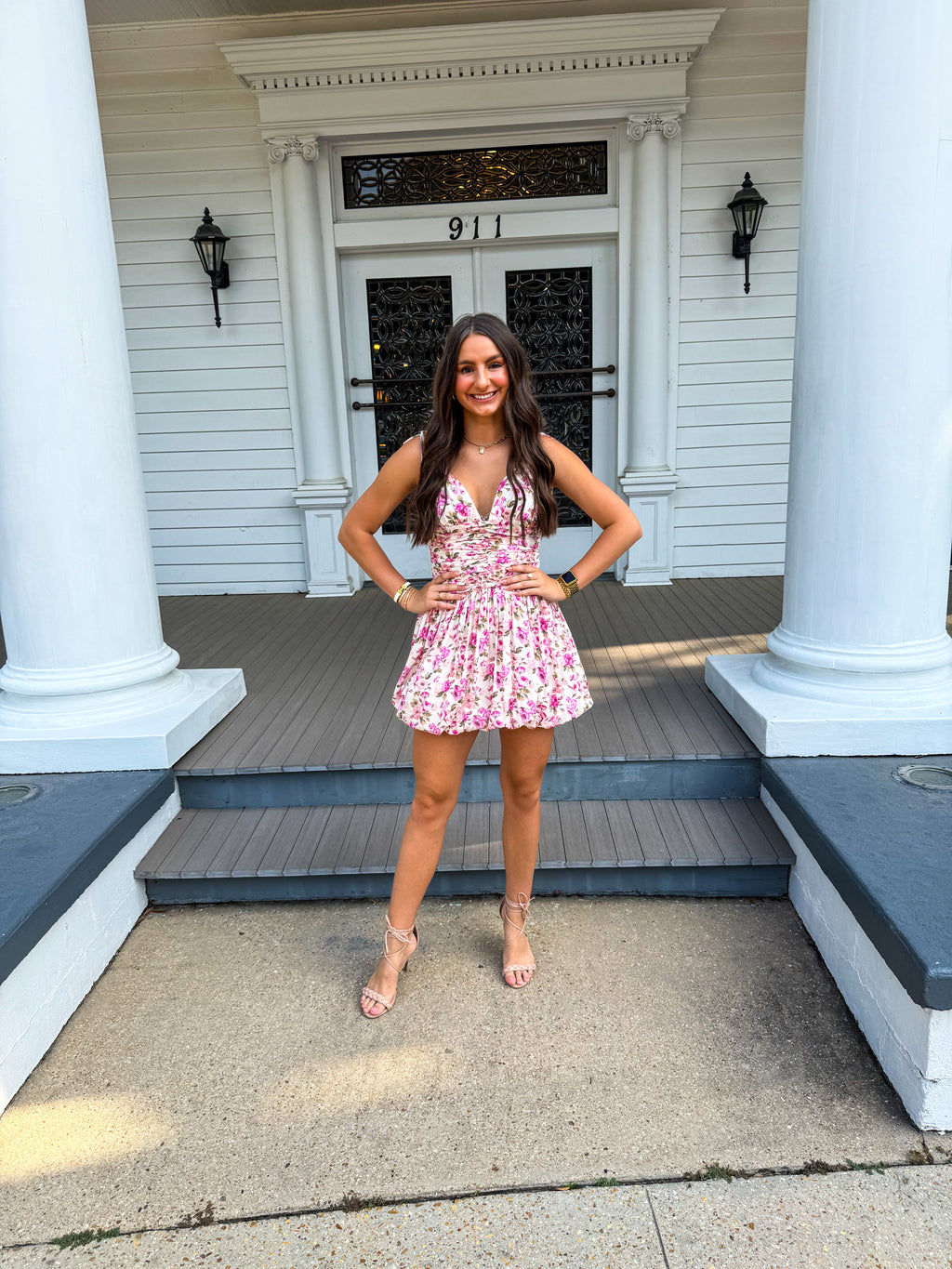 Floral bubble Dress