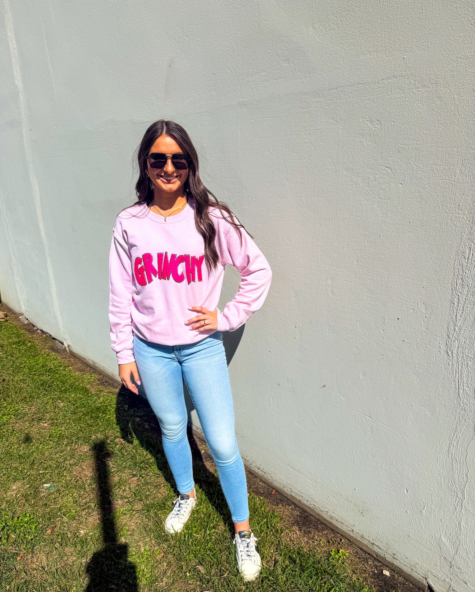 Grinchy Sweater (Small Left)