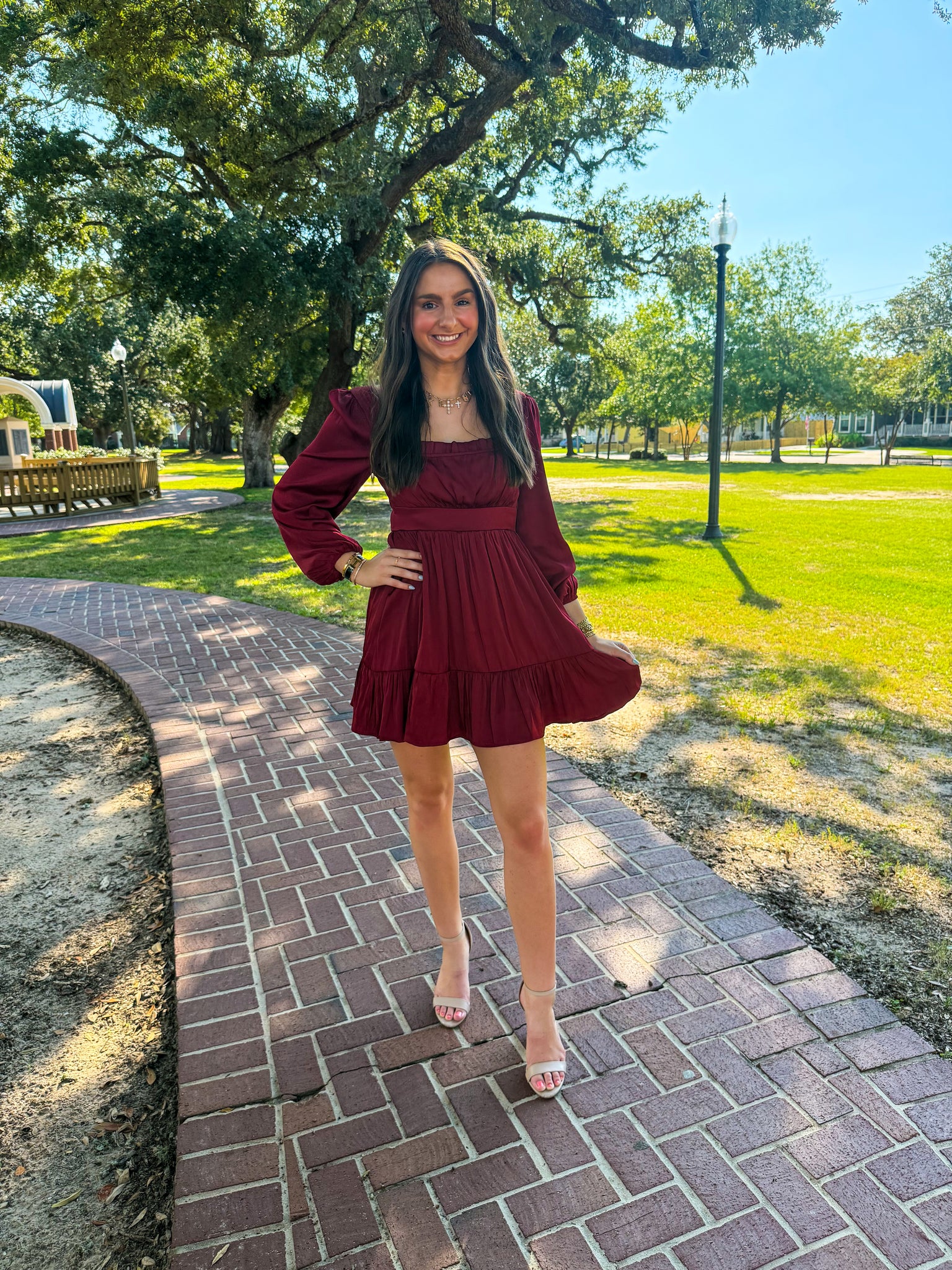 Cabernet Charm Dress