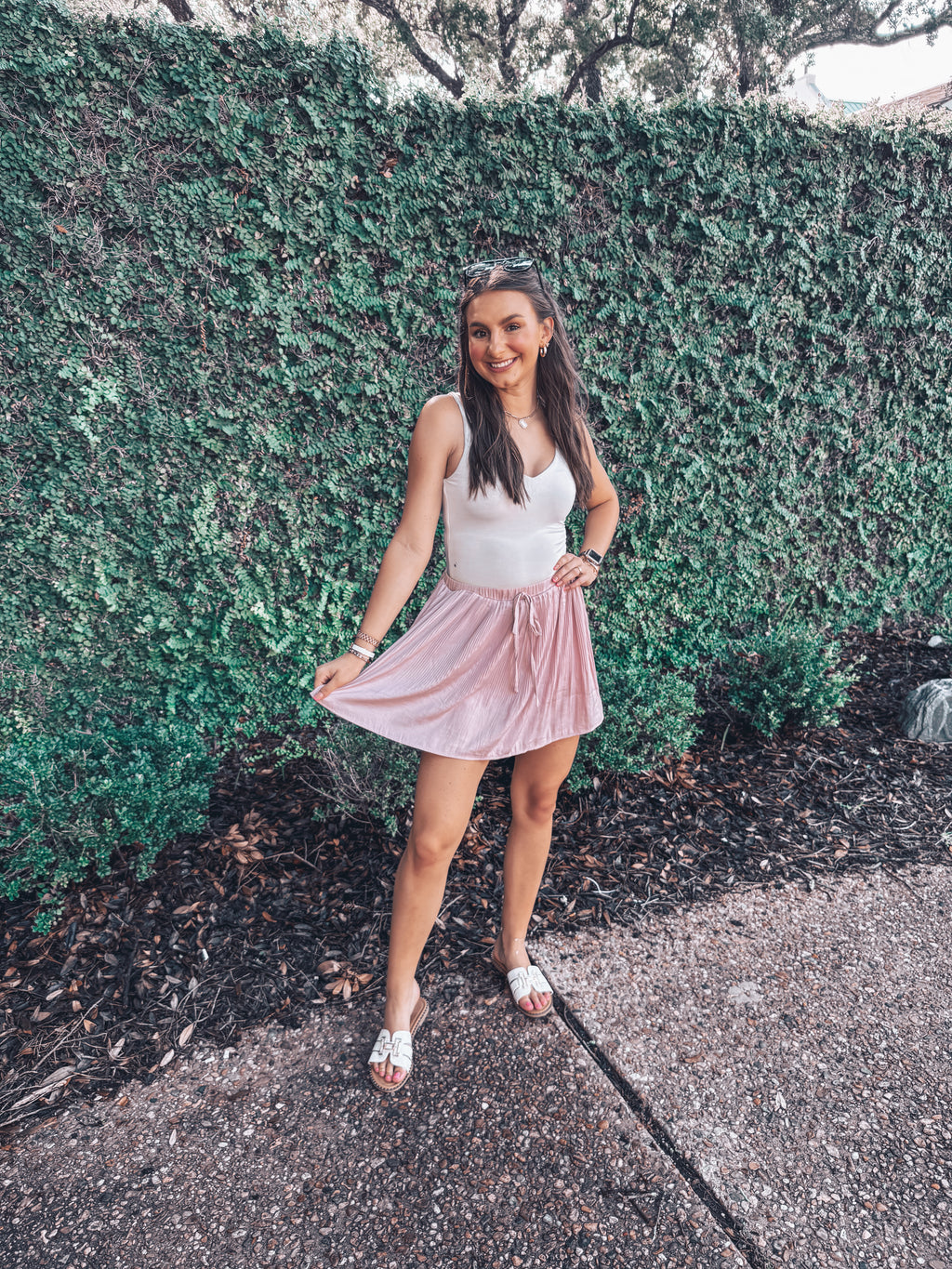 Blush Drift Skort